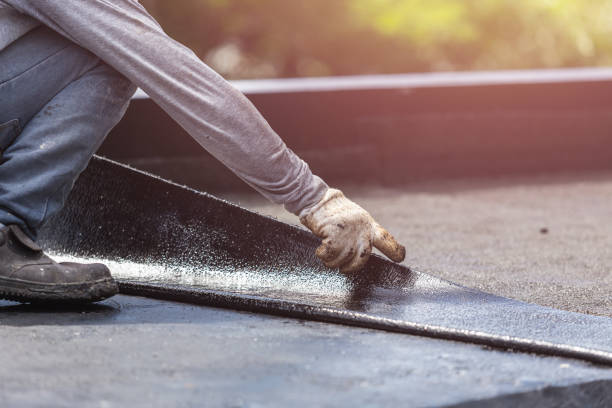 Professional Crawl Space Encapsulation technician working in Ashley, MI